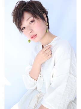 レリーキルト 岡本(RelyQuilt) 顔型診断ショート×髪質改善カラー【岡本/芦屋/三宮】