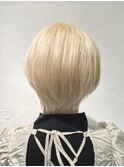 抜きっぱなしハイトーンブロンド外国人風ハニーブロンドブリーチ