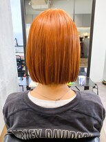 エイト 池袋店(EIGHT ikebukuro) 【EIGHT 池袋】オレンジ×ミニボブ