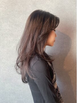 イトシテ ロングレイヤー×ウォームブラウン【本多身和子】