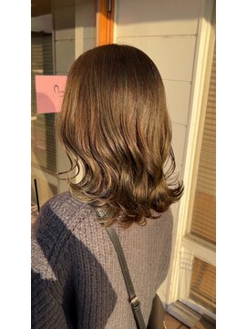 ジールサロン 阿見店(ZEAL SALON) 透明感オリーブカラー