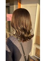 ジールサロン 阿見店(ZEAL SALON) 透明感オリーブカラー