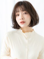 ドクターズ サロン ラブ(Dr's Salon LAB)&nbsp;大人かわいいシースルーバングゆるふわミディa古河20代30代40代