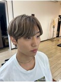 韓国風シースルーマッシュ ミルクティー