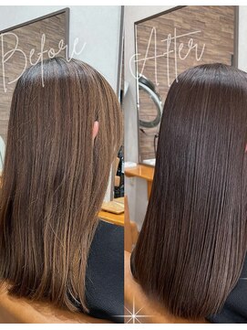 ルスリー 四日市店(Lsurii) 髪質改善カラー