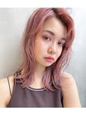 【Stylist 本田愛】くすみピンク＝ダブルカラーで作るお色