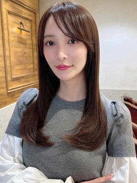 ミンクス渋谷スマートサロン(MINX shibuya smart salon) イメチェン前髪小顔ロング_渋谷/表参道
