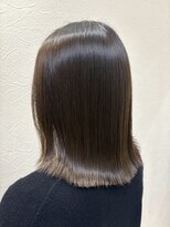 トウカ 船橋駅前店(TOUKA)&nbsp;ミディアムボブ/オリーブベージュ/髪質改善トリートメント[船橋]