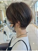 【50代・60代奈良】まとまり艶ショートボブ/髪質改善／しらさん