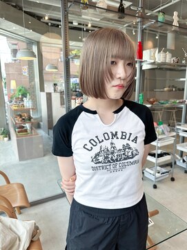 ディドゥダ(di doo dah) ミルクティーレイヤーボブ