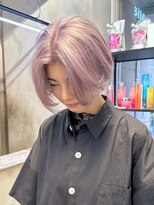 乾かすだけでキマる髪/馴染むハイトーンペールラベンダー
