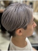 ブリーチハイトーンブルベカラーブロンドシルバー寒色系カラー
