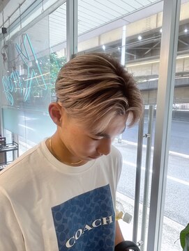 キング 梅田(K!ng) 波巻きツイストスパイラルパーマ/フェザーパーマ/眉毛