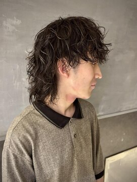 ボコカ(bococa) 【大村指名】メンズカットラフツイスパウルフパーマ