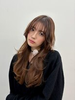 ヒュー 広島(HEW)&nbsp;20代30代大人かわいいレイヤーカットブラウンベージュ