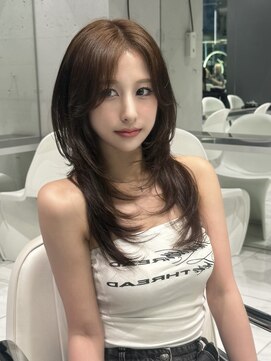 レディアル 渋谷(REDEAL) 韓国ヘア/ブリーチ/暖色カラー/ワンホン【レイヤー/渋谷】