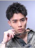 グランジスパイキーショート