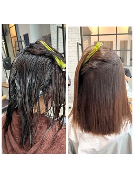 フェリア 渋谷(Feria) 【艶サラサラ】プレミアム縮毛矯正♪