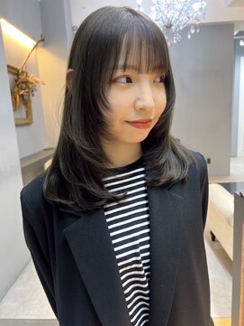 オズ 郡山駅前店(OZ) 顔まわりレイヤーで大人可愛いブラウン