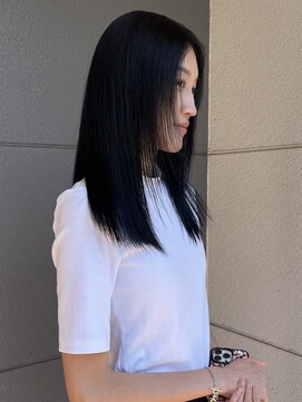 ヘアーアイストゥーレ(HAIR ICI TRE) 艶カラー/ワンカラー/暖色カラー/ピンクオレンジ