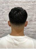 フェードアップバングワイルドショート