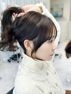 エレリー 名駅(EleRe) 【tomoya】顔まわり　EleRe名古屋名駅/レイヤーカット/韓国ヘア