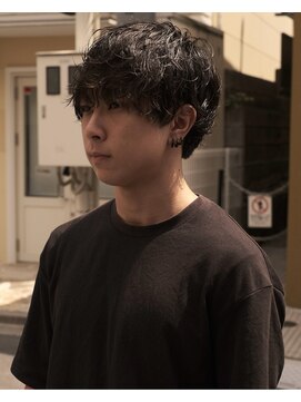 レジュアル(RESSUAL) スパイキーショート　マッシュ　センターパート　ビジネス