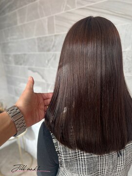 ジル アンク(Jill ankh) 《姫路駅北　Jillankh》アッシュブラウン　赤み消し　髪質改善