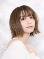 サンドパールス 仙台店(sand PALCE)&nbsp;髪質改善/大人ガーリー/似合わせカット/ショートボブ前髪/仙台