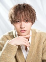 ダダ 本店(D.D.)&nbsp;ナチュラルマッシュ/波巻きパーマ/ブラウンカラー