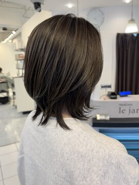 ヘアーアンドカラー ルジャルダン 葛西店(le jardin) 色落ちが楽しめるグレージュのシークレットハイライト♪