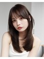 アルバム 池袋(ALBUM)&nbsp;顎下のレイヤーならナチュラルで上品に大人っぽく[ブリーチ]