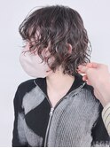 【松戸　テラカド】大人可愛いボブウルフパーマ顔周りレイヤー