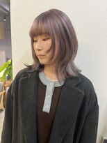 リノショアーズ 元町店(RINOSHORES)&nbsp;ニュアンスハイトーン×くすみパープル