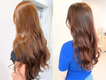 エトレ(etore)の写真/【矢場町/栄】ブリーチを使った品の良い上質なカラーが◎優しい暖色カラーやブリーチなしダブルカラーもOK