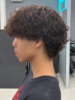 エルマーク 本山(L-MARK)&nbsp;メンズパーマ/ツイストスパイラル/サーフカール/men's/眉毛