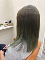 インス 奈良柏木店(INCE)&nbsp;強めグリーングラデーション◎