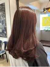 ナナナ パレナ 大津膳所店(nanana parena)&nbsp;ミネラル縮毛矯正×カシスレッドで叶える秋の艶髪・髪質改善