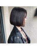【BEER 山崎雄太朗】乾かすだけで決まる前下がりボブ