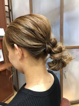 ジュール ドゥJour doux ラフなアレンジ