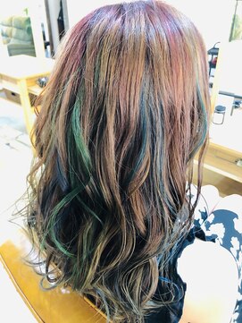 エムドットヘアーサロン(M. hair salon) 虹ライト