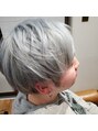 ヘアーアンドスパ アウローラ(AURORA) シルバーカラーブリーチ2回以上必要です