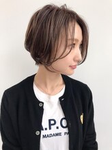 トータルビューティーハウス フラップ ミチ 野田店(total beauty house flap MICHI) 【flap MICHI島田和也】ツヤ感ショートボブ