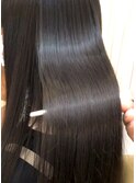 【コトノハ】1%サロン限定縮毛矯正髪質改善黒髪ロングストレート