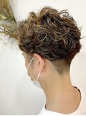 [OCEAN Hair&Life藤原純] 刈り上げショートパーマ×ハイライト☆
