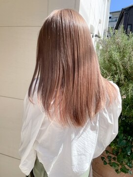 サロンドミルク 原宿(salon de MiLK) 艶×カーキグレージュ【髪質改善/ブリーチ/学割U24/原宿】