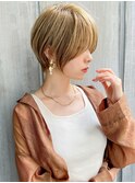 絶壁解消/ひし形/前下がり/大人ショートボブ/30代/40代★猪狩★