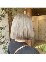 ドット ヘアー(dot.hair)&nbsp;ホワイトベージュカラー