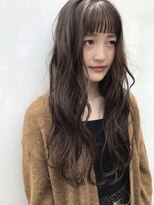 アフェクト 上大岡(affect)&nbsp;ぱっつんシースルーバング/グレージュカラー