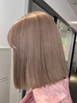 ゲーム 原宿店(GAME) ダブルカラーラベンダーベージュカラーケアブリーチハイトーン